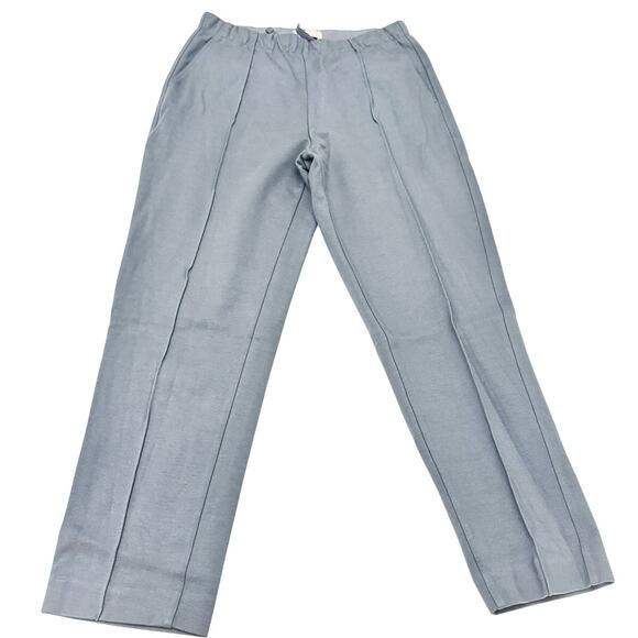 Everlane Sweat Seam Pleat Comfort Straight Leg Jogger Style Pant Size L - Picture 2 of 9